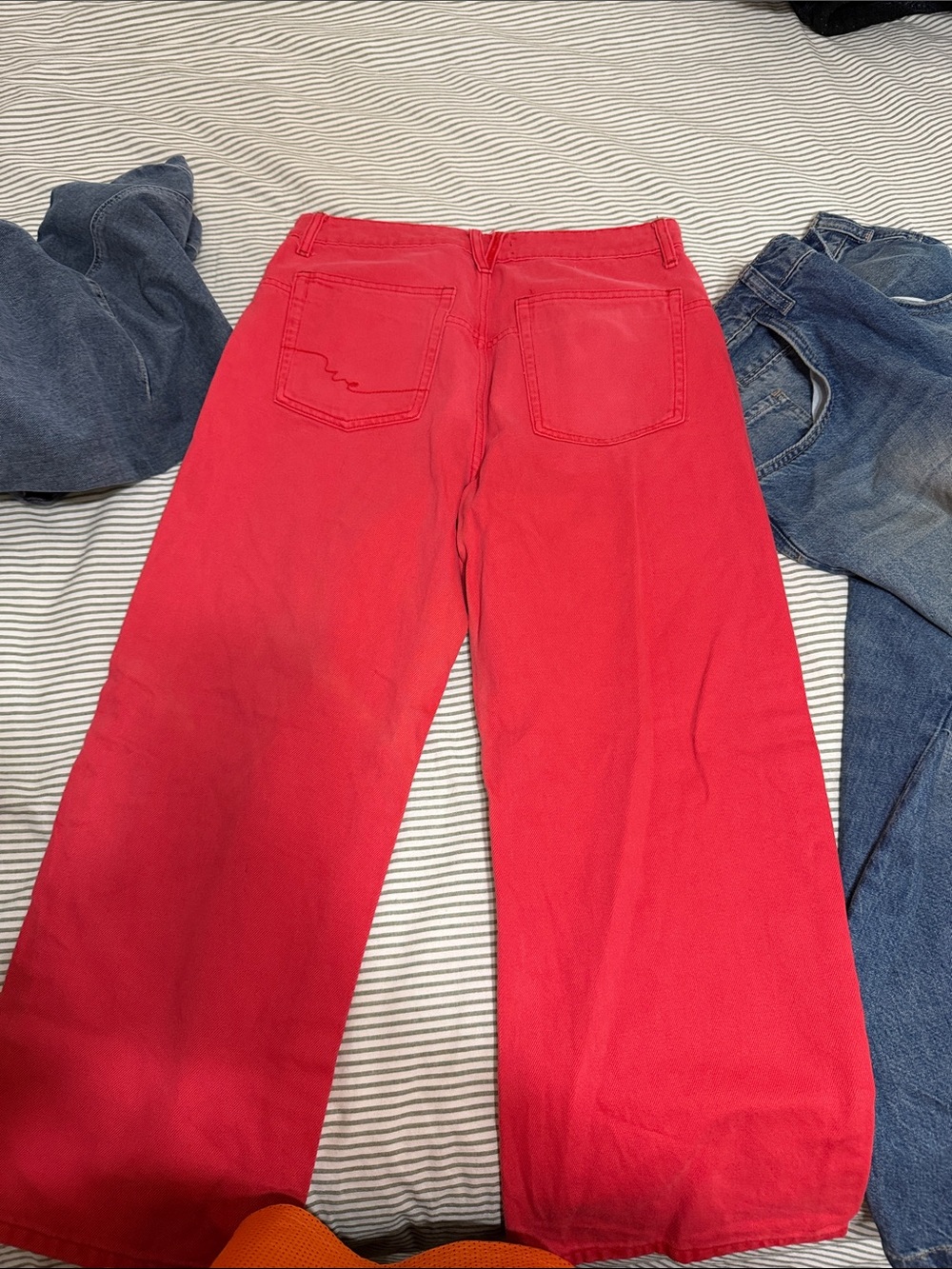 We The Free Hot Pink Wide-Leg Pants
